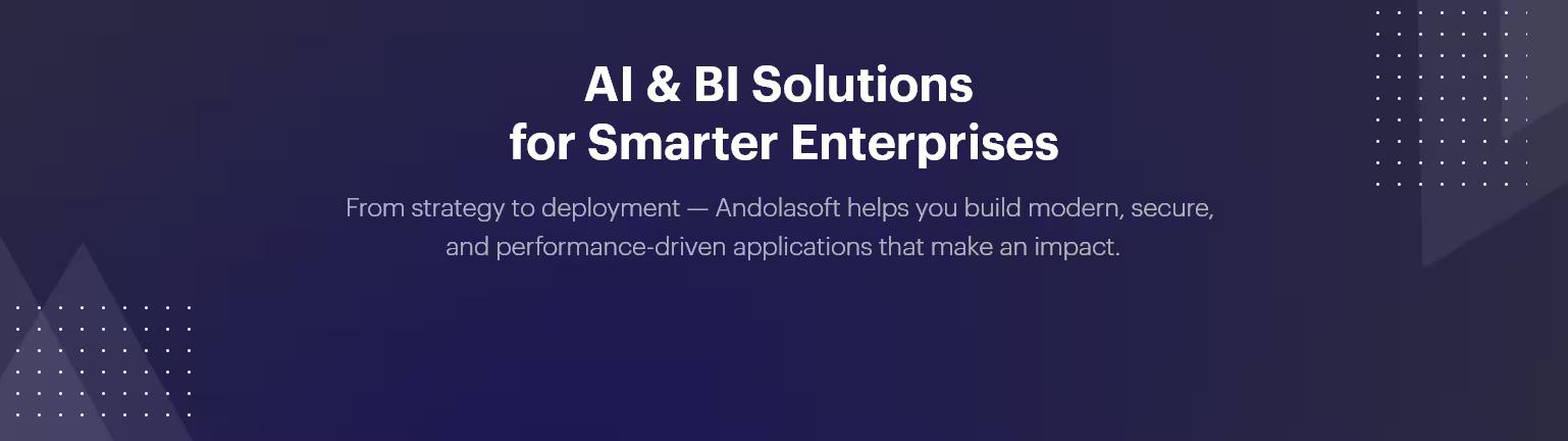 Andolasoft project excellence banner